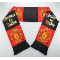 Promotional Double Jacquard Fabric Knitted Scarf